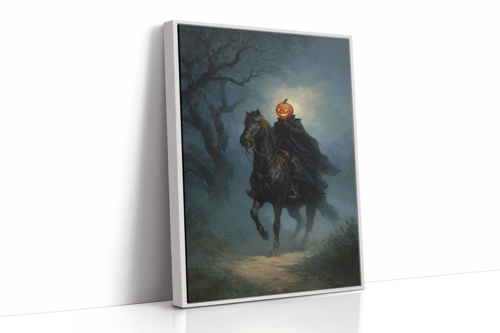 A Ride Through Autumn's Veil