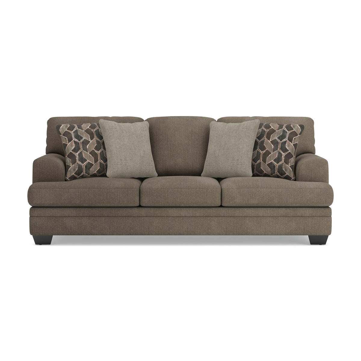 Stonemeade Nutmeg Queen Sofa Sleeper and Oversized Chair