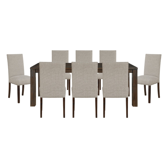 Paulson Silver 9pc Dining Set