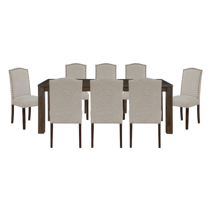 Paulson Silver 9pc Dining Set