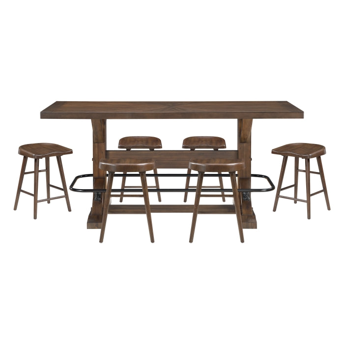 Oliver Brown 7pc Dining Set