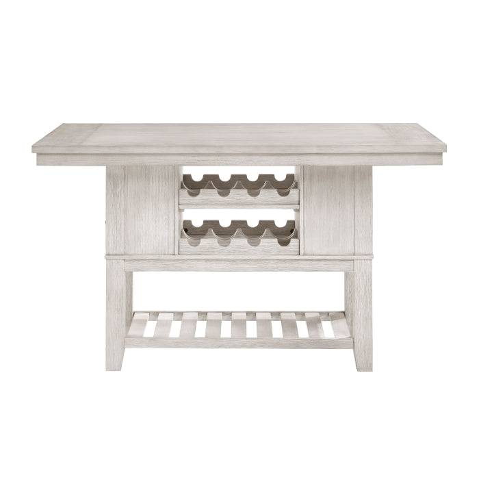Savile White Counter Height Table Top