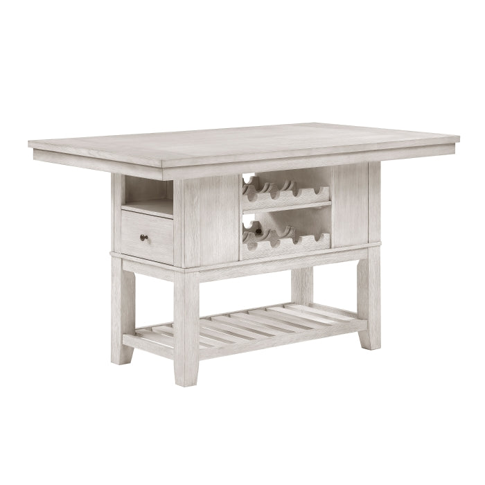 Savile White Counter Height Table Top