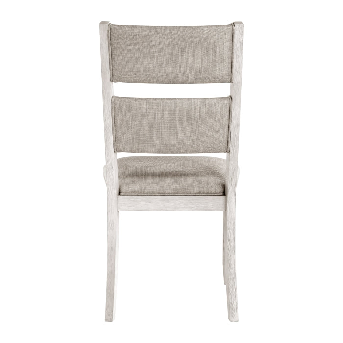 Savile White Side Chair