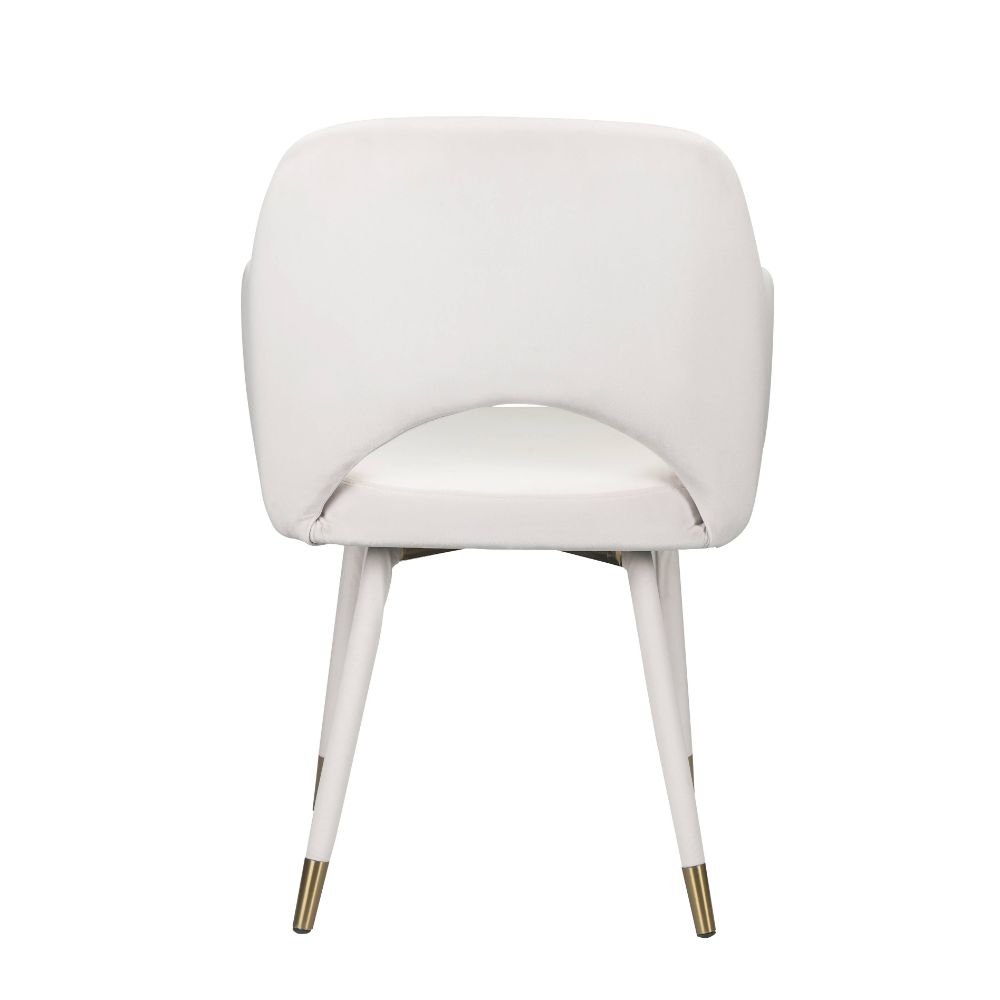 Applewood Cream/Gold Accent Chair
