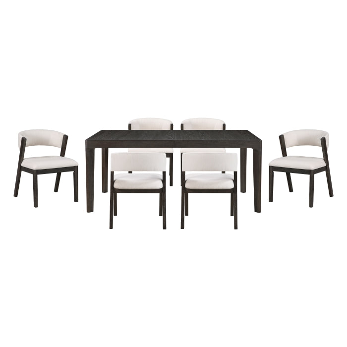 Soma Black 7pc Dining Set