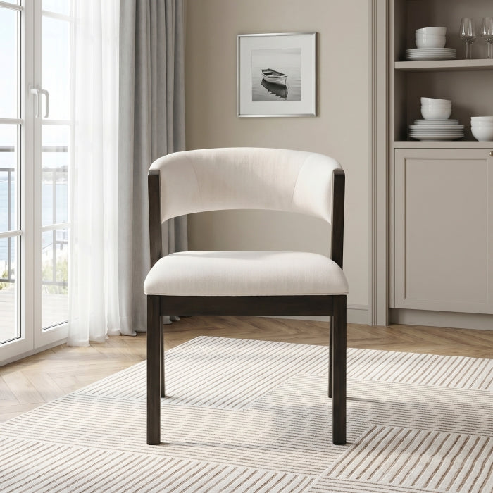 Soma White Side Chair