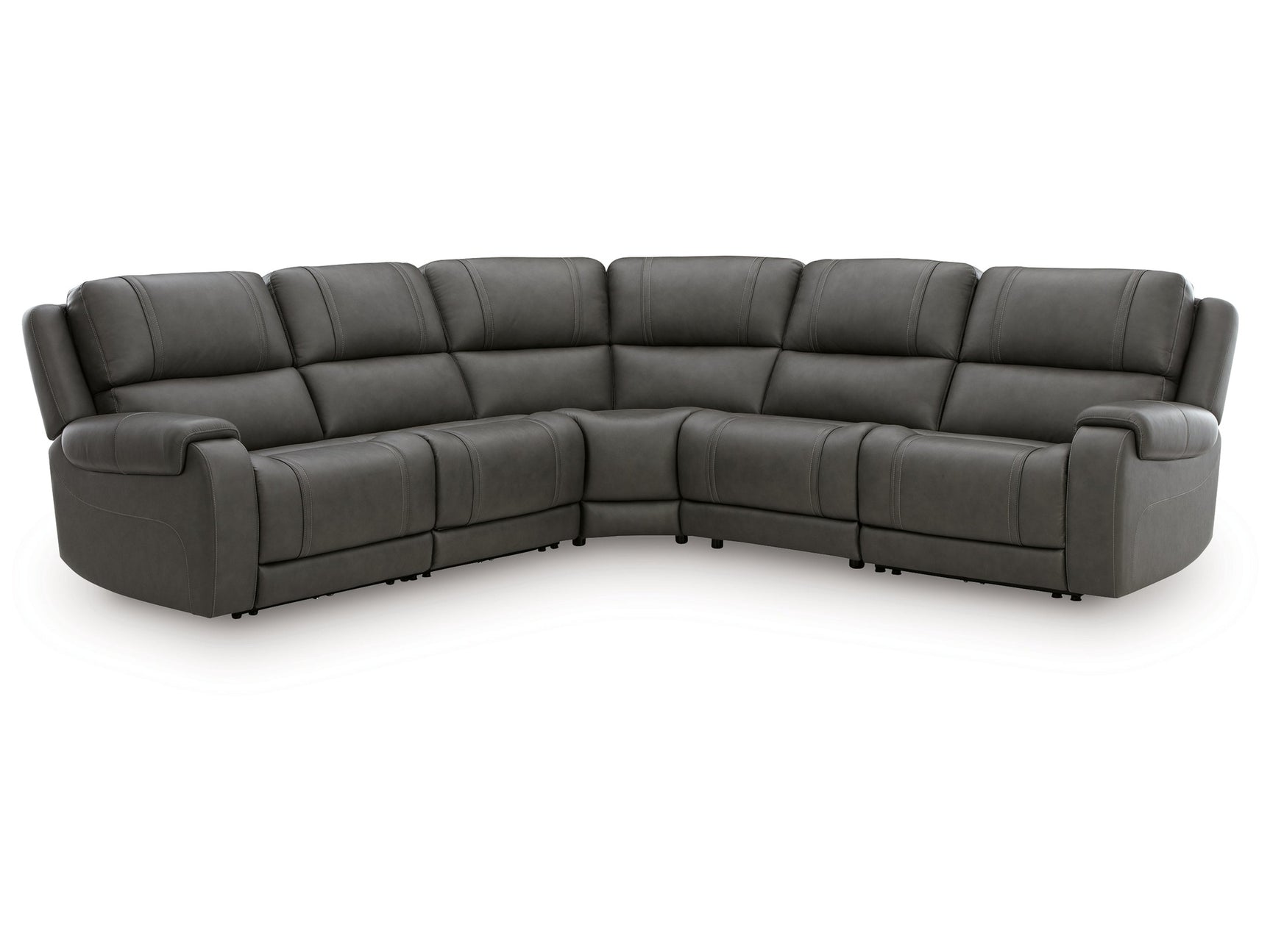5Z - Pittson Anchor 5-Piece Power Reclining Sectional - Ornate Home