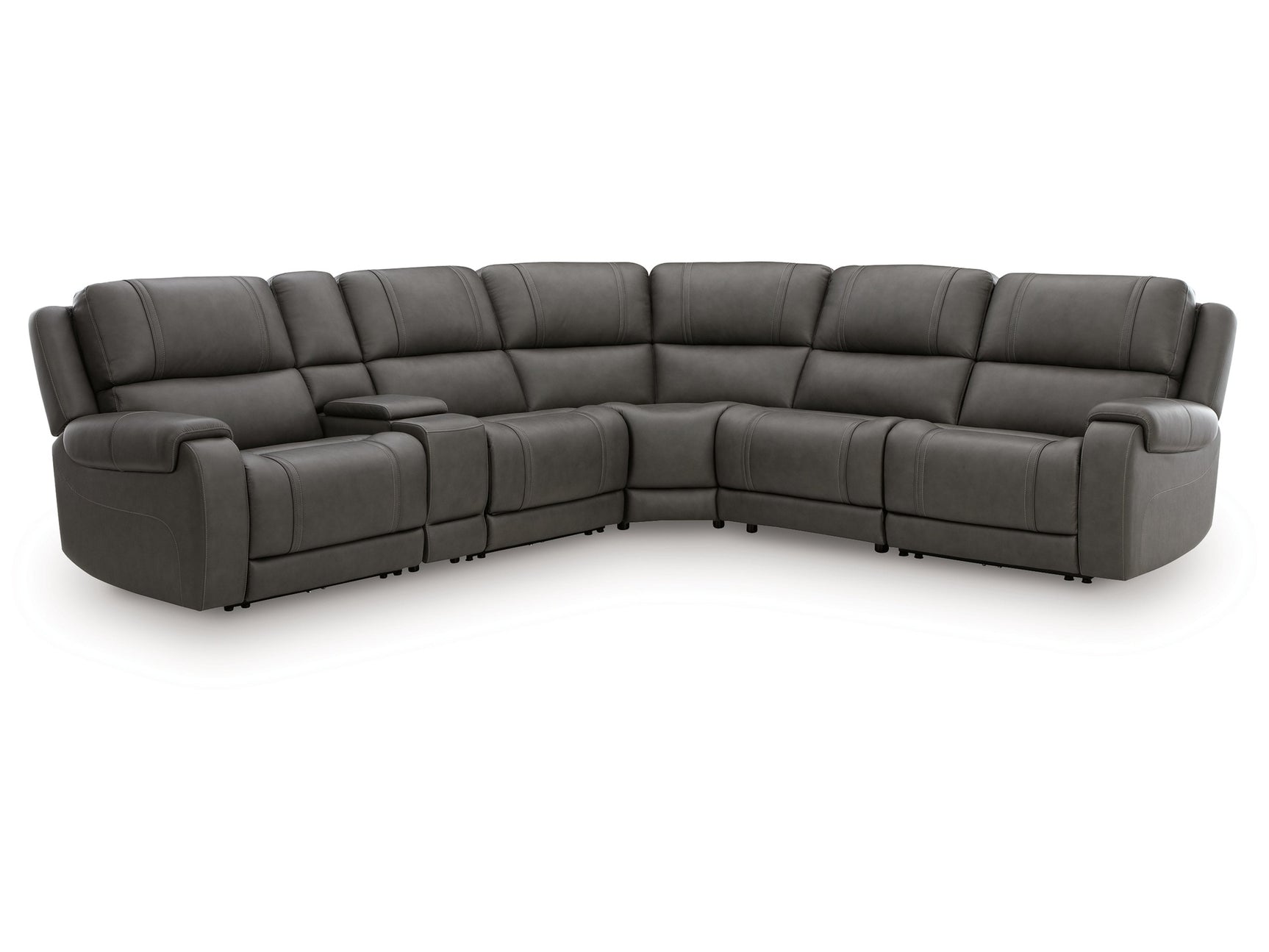 5Z - Pittson Anchor 6-Piece Power Reclining Sectional - Ornate Home