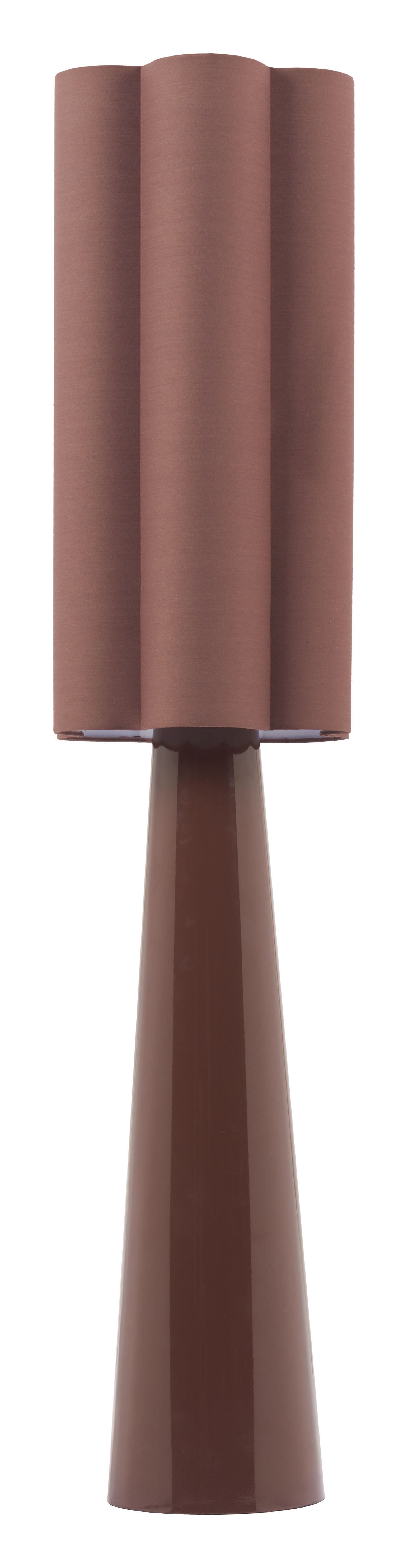 Violet Brown Floor Lamp