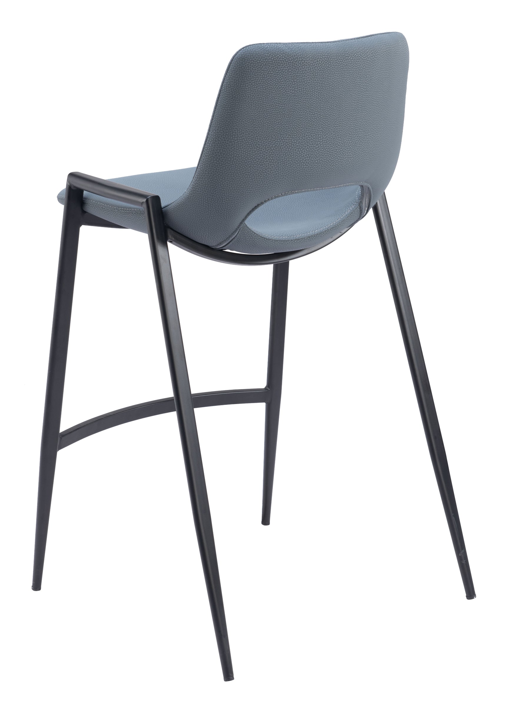 Desi Azure Gray Counter Stool (Set of 2)