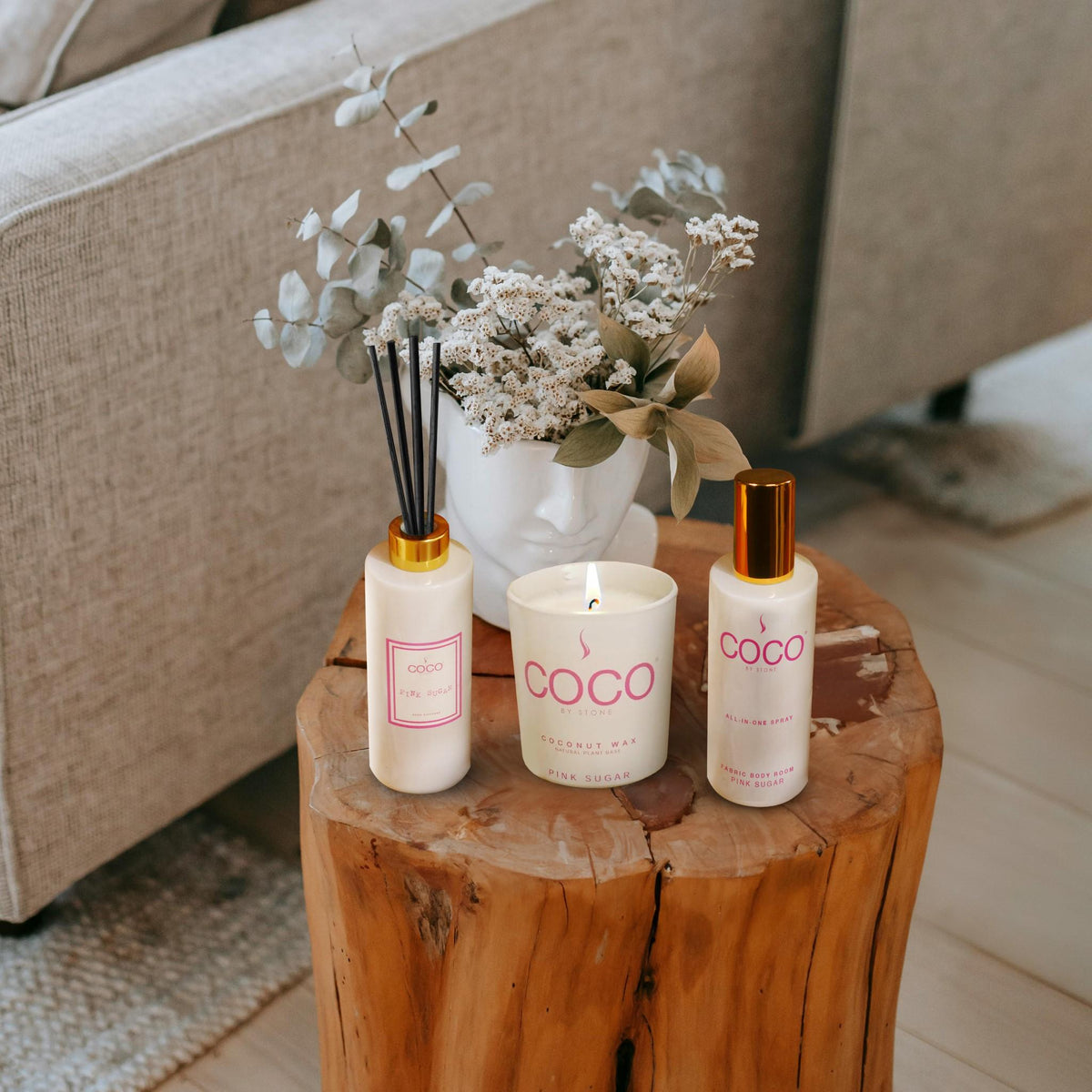 5oz Pink Sugar Reed Diffuser - Ornate Home