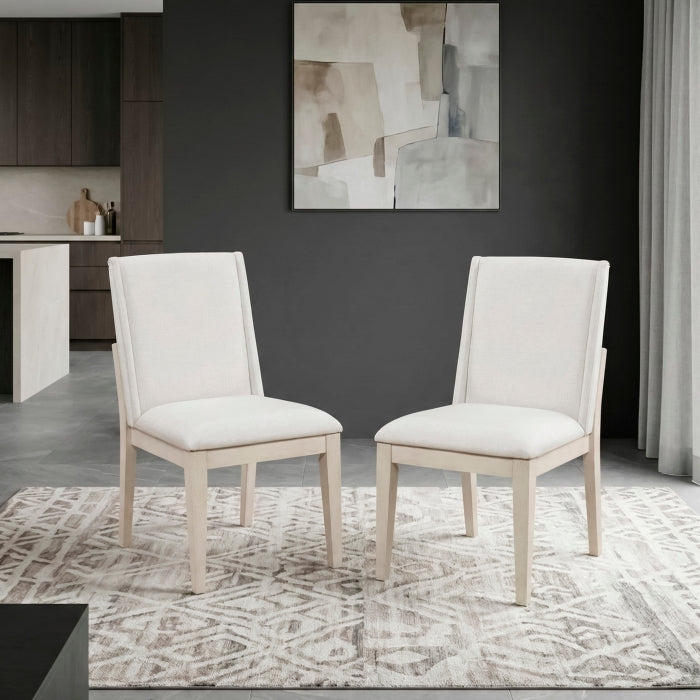 Tundra White Side Chair