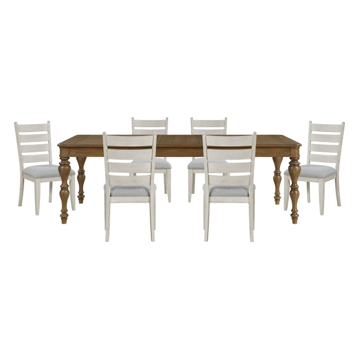 Wyatt Silver 7pc Dining Set