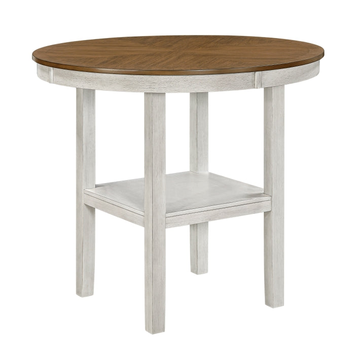 Tyler Beige 5-Piece Pack Counter Height Set
