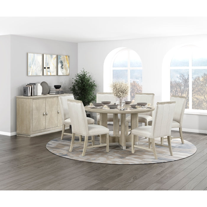 Clara Beige Dining Table Top