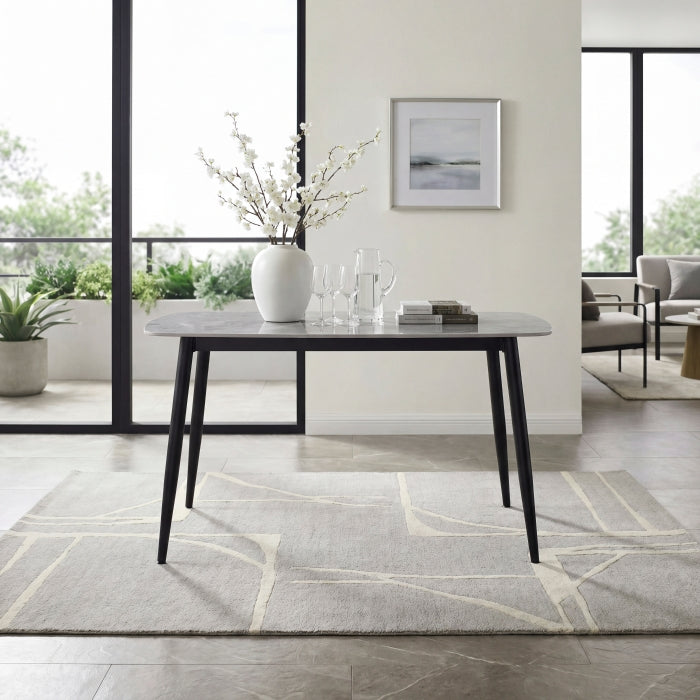 Metropolitan Black Dining Table Top