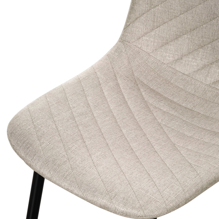 Metropolitan White Side Chair