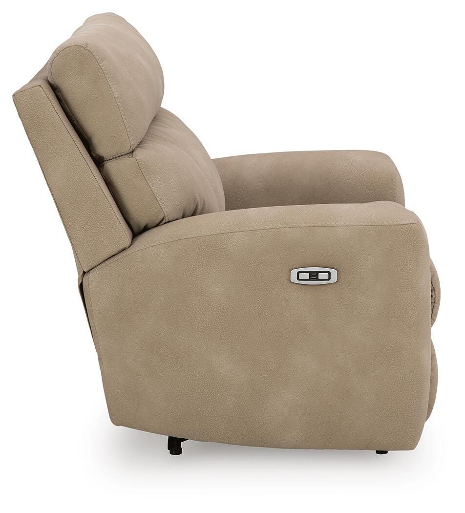 Next-Gen Durapella Sand 3-Piece Sectional and Recliner