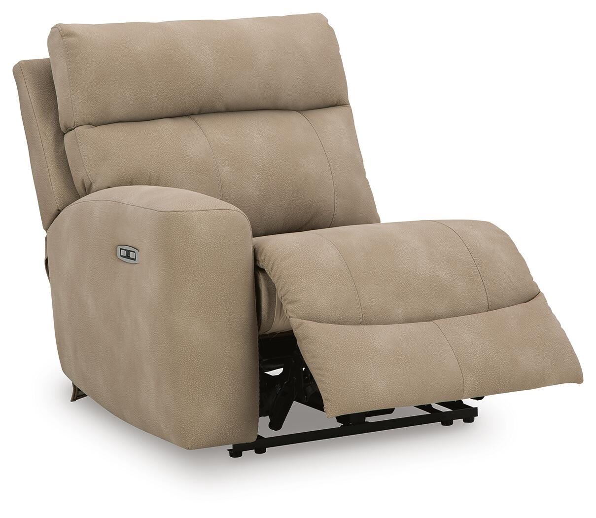 Next-Gen Durapella Sand 3-Piece Sectional and Recliner