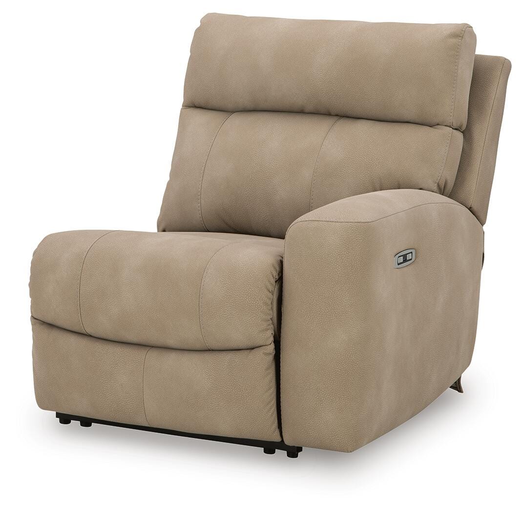 Next-Gen Durapella Sand 3-Piece Sectional and Recliner