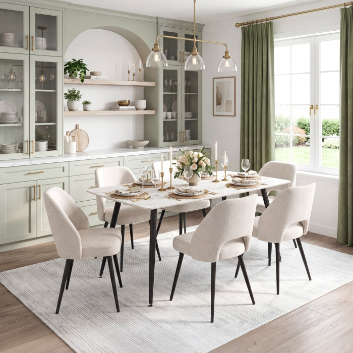 Matea Brown Side Chair