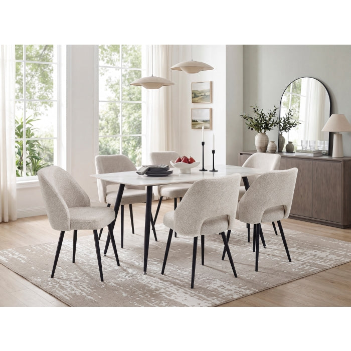 Matea Brown Side Chair