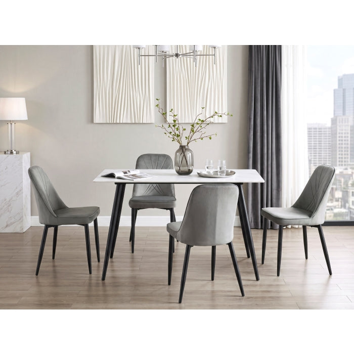 Kira Brown Side Chair