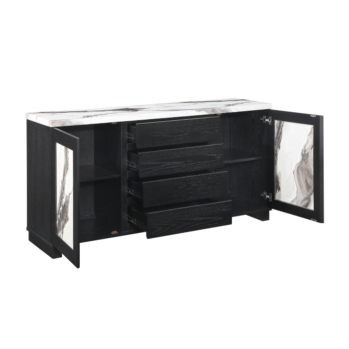 Modena Charcoal Server