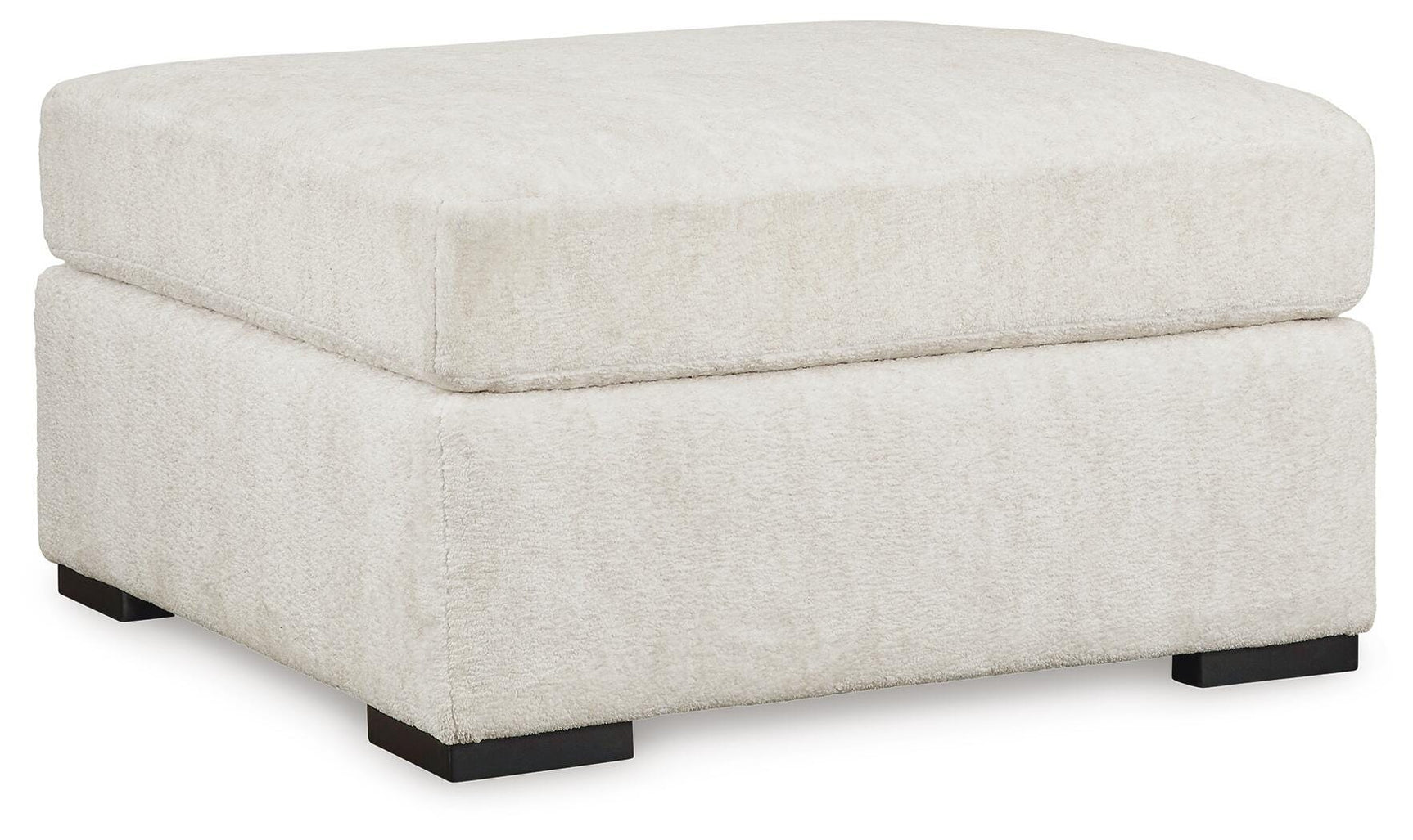 Chessington Ivory 3-Piece Sectional and Ottoman