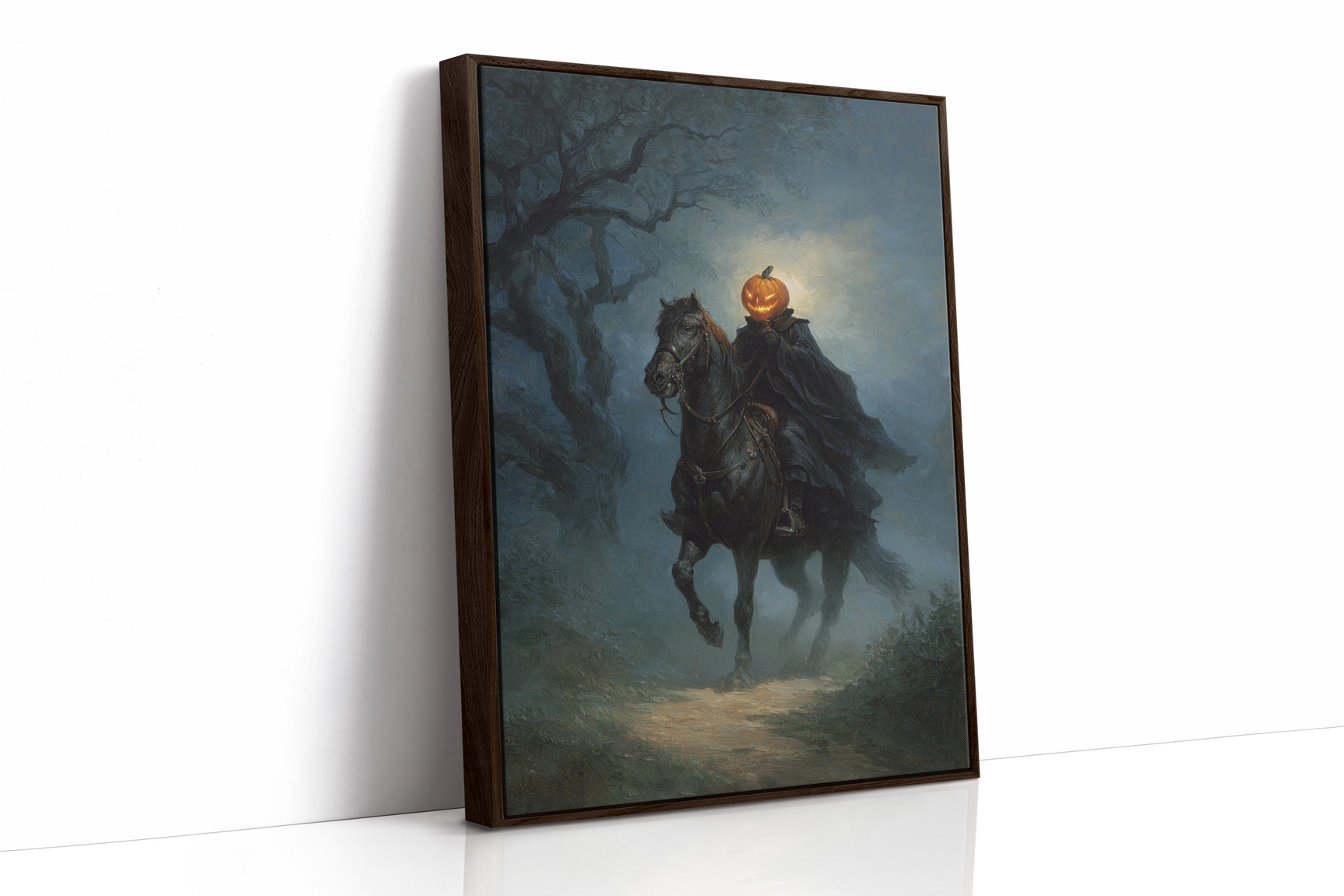 A Ride Through Autumn's Veil