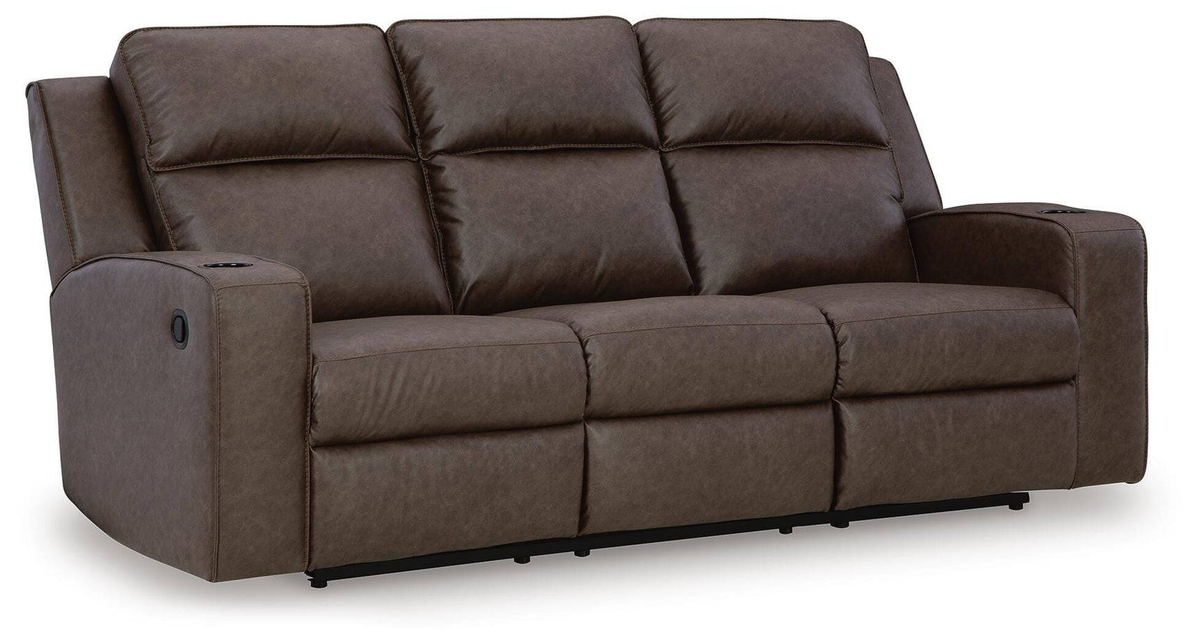 Lavenhorne Umber Reclining Sofa and Recliner