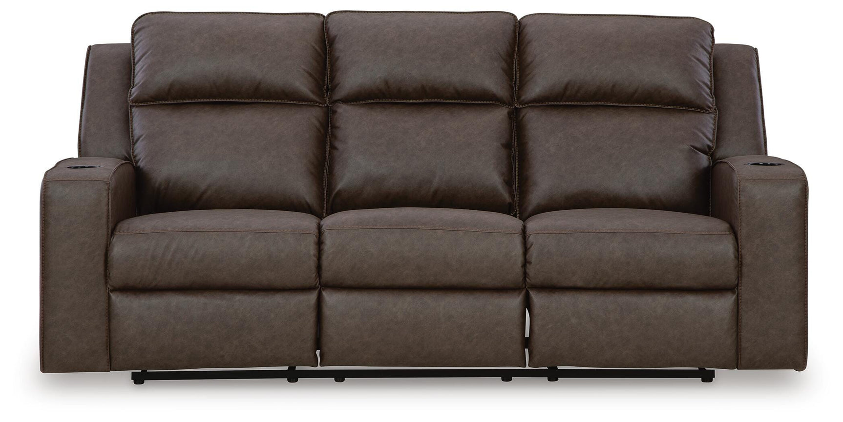 Lavenhorne Umber Reclining Sofa and Recliner