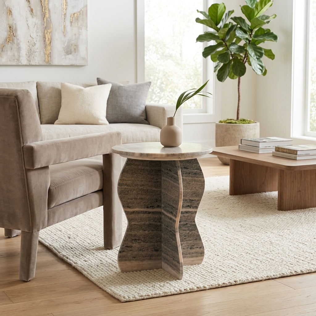 Nateway Brown/Black Table