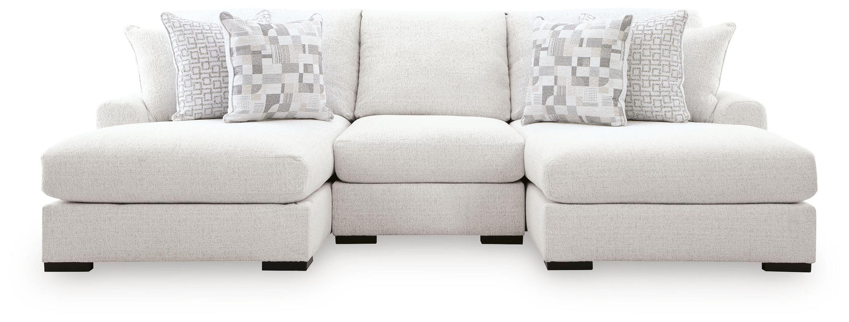 Misty-Lakes Chalk 3-Piece Double Chaise Sectional (Online Special Price)