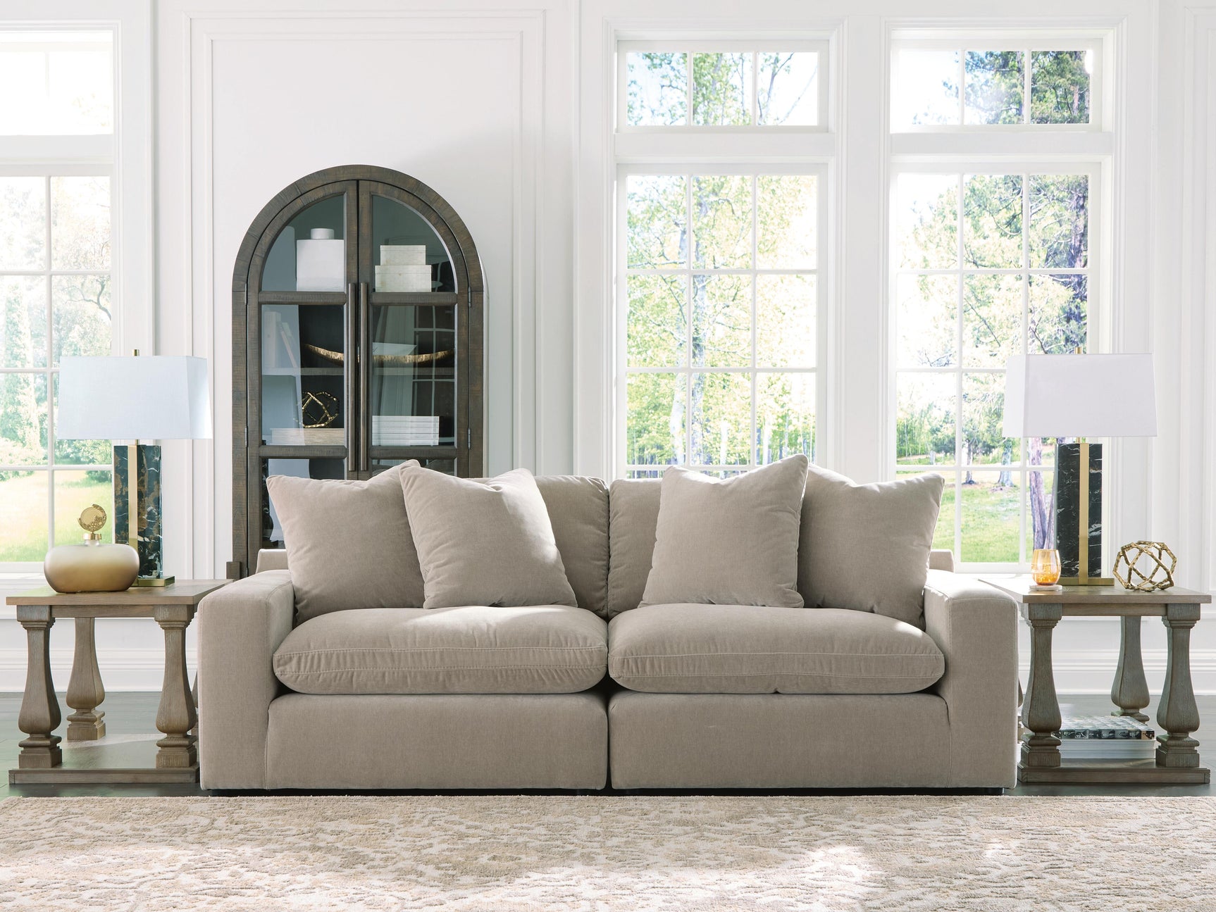Maxton Heights Pebble 2-Piece Sectional Sofa (Online Special Price)