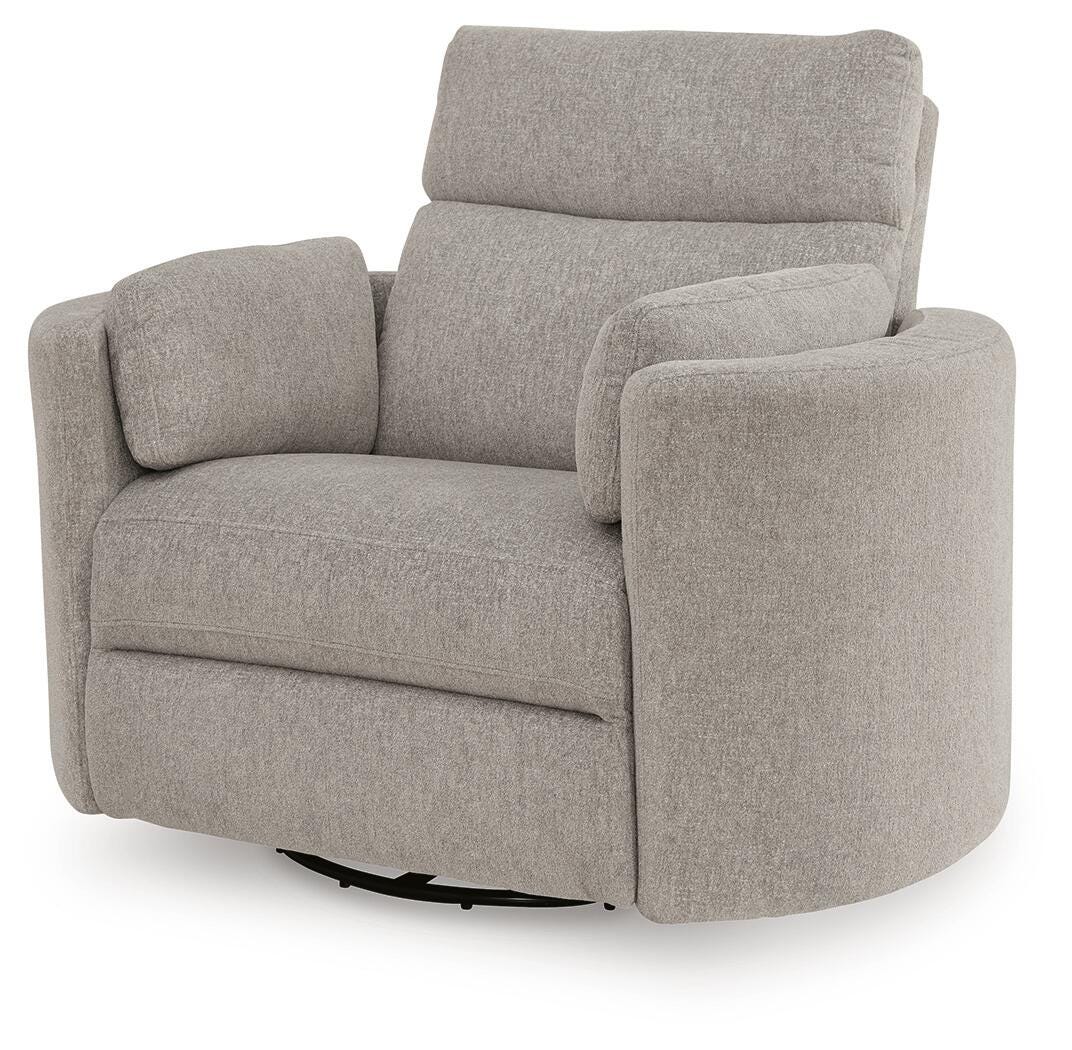 ModMax Luxe Flint Swivel Glider Power Recliner