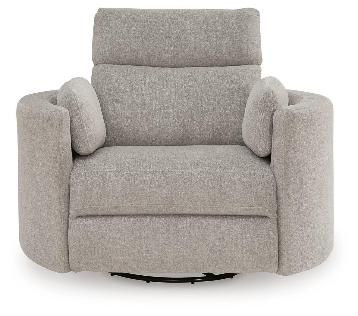 ModMax Luxe Flint Swivel Glider Power Recliner