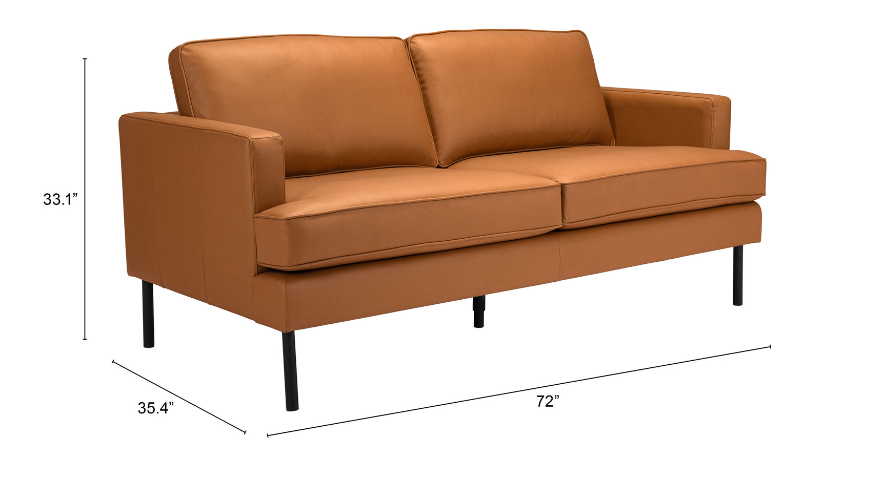 Decade Brown Sofa