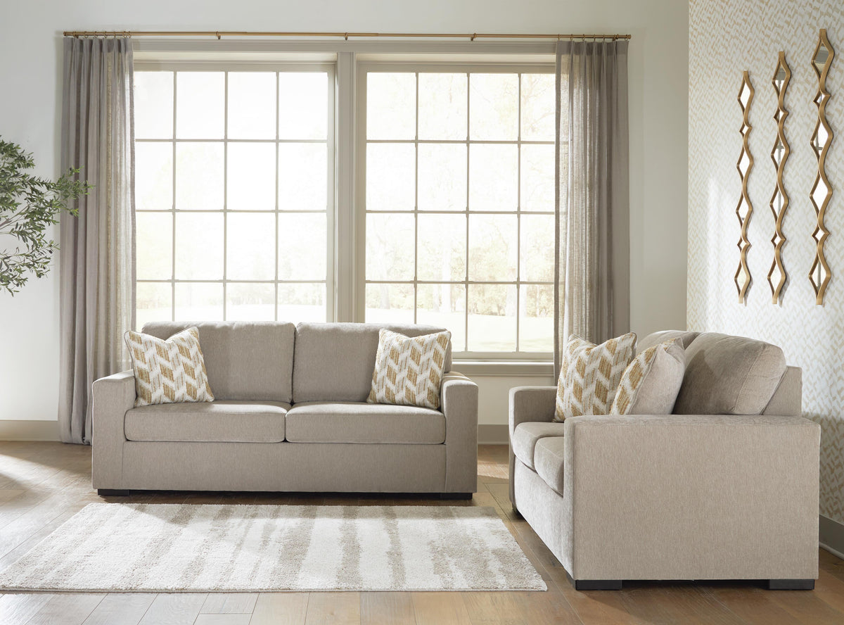 Bridgepoint Stone Sofa and Loveseat