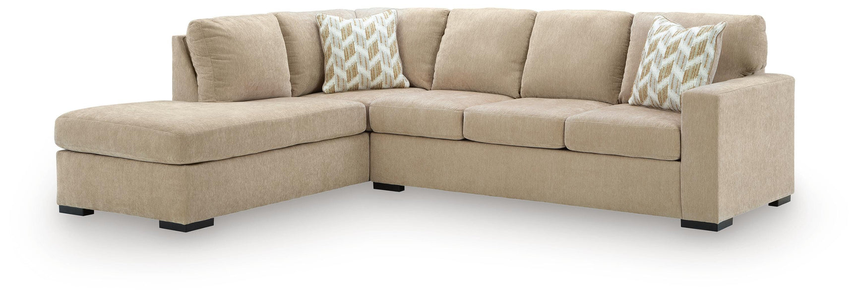 Bridgepoint Almond 2-Piece Sleeper Sectional with LAF Chaise