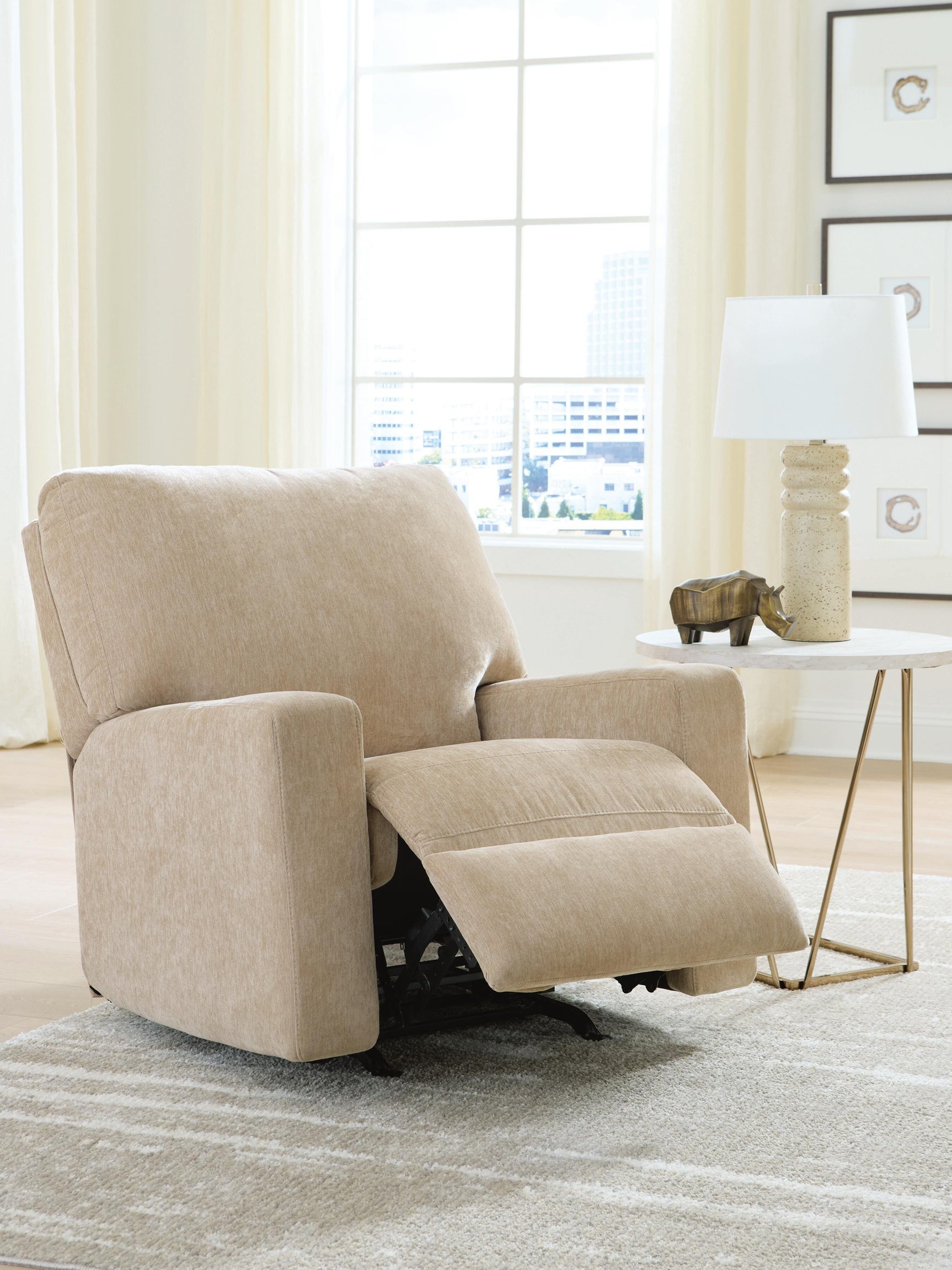 Bridgepoint Almond Rocker Recliner (Online Special Price)