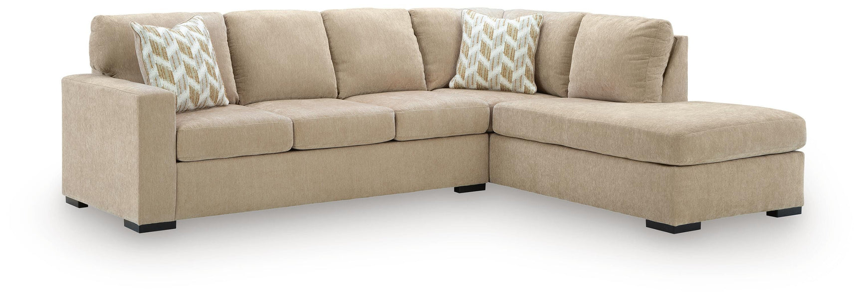 Bridgepoint Almond 2-Piece Sleeper Sectional with Chaise