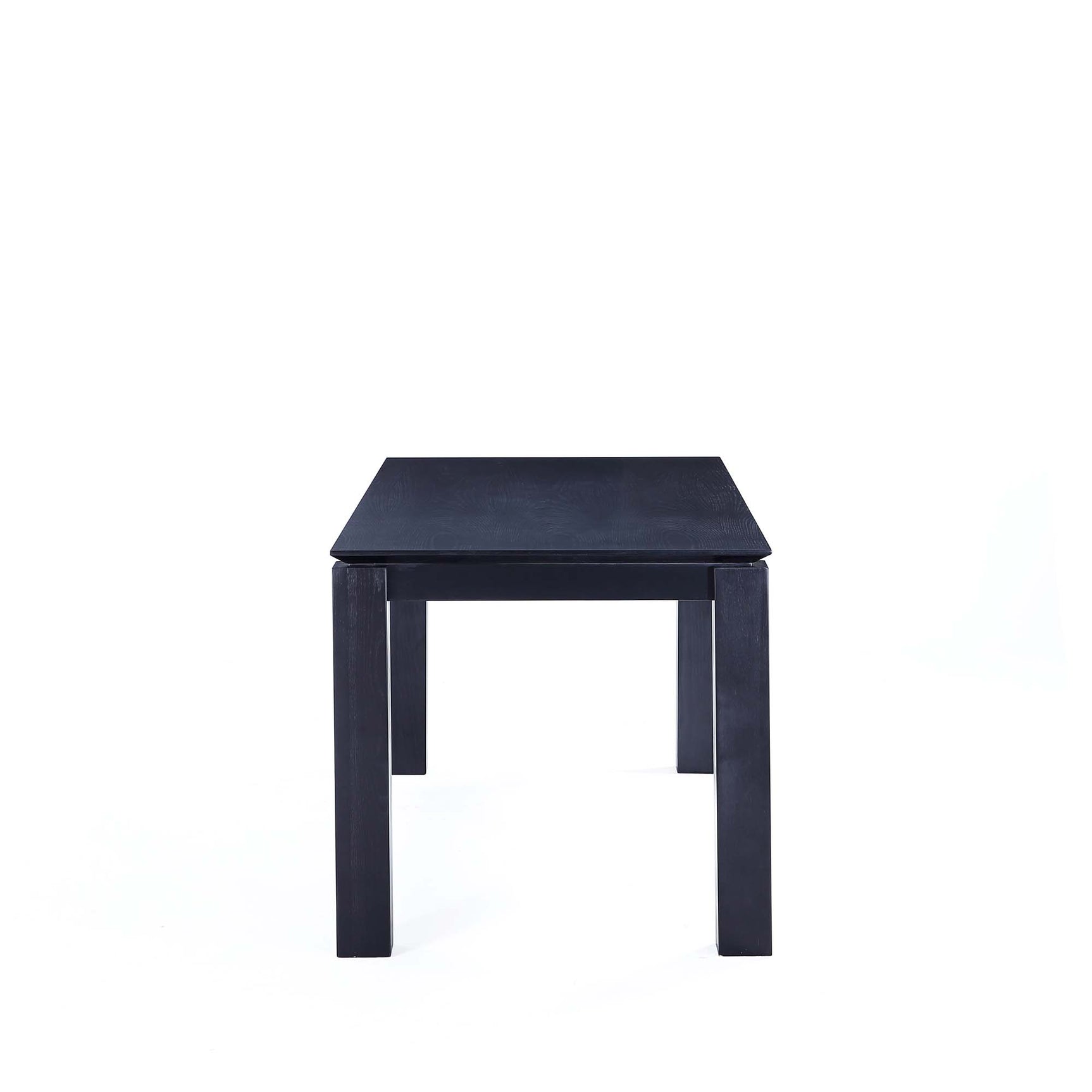 7-PieceRockaway 70.86 Dining Set with 6 Carrington Chairs in Black and Midnight Blue - Ornate Home