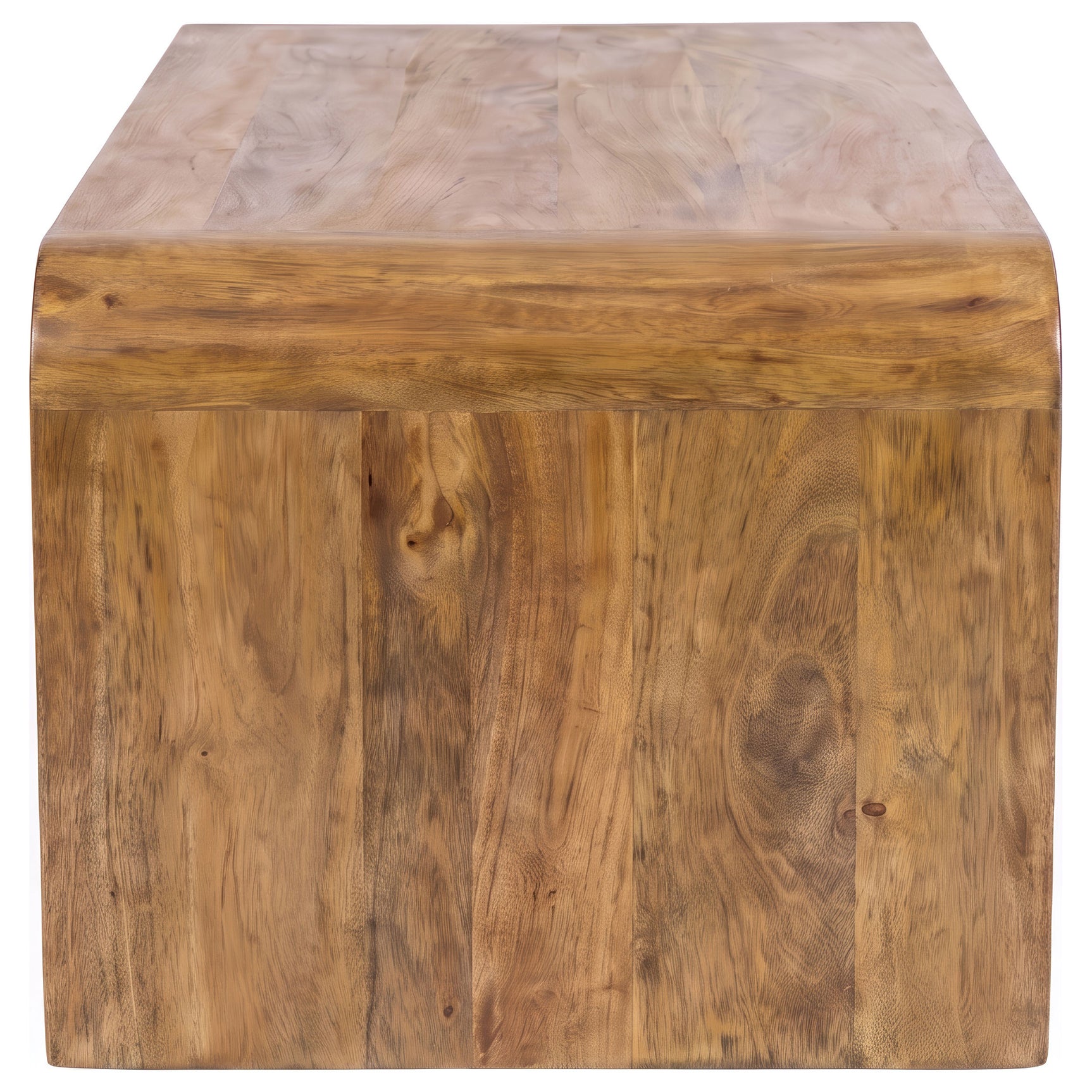 Booker Natural 2-Piece Mango Wood Coffee And End Table Set