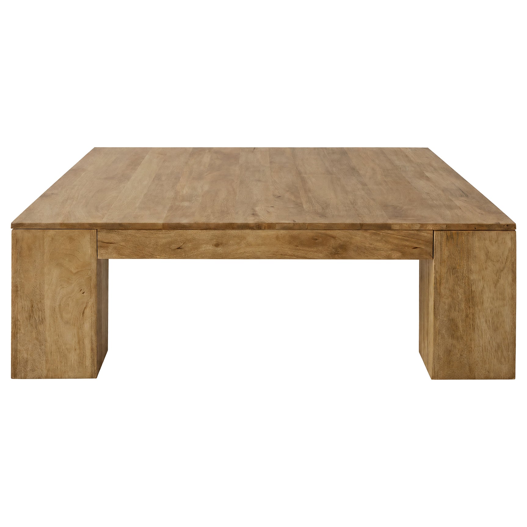 Butte Natural 3-Piece Mango Wood Coffee And End Table Set