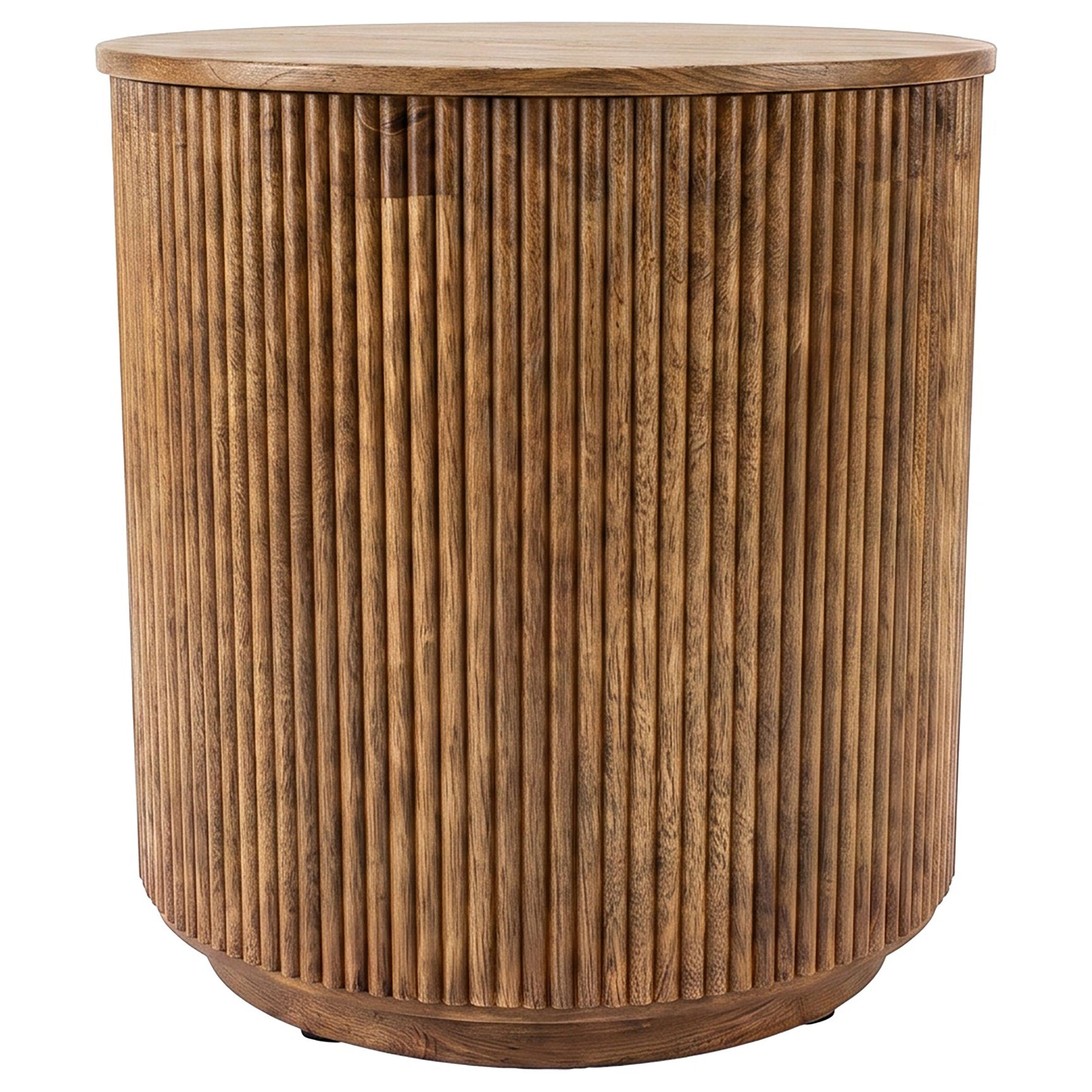 Coffey Light Brown 2-Piece Round Coffee And End Table Set