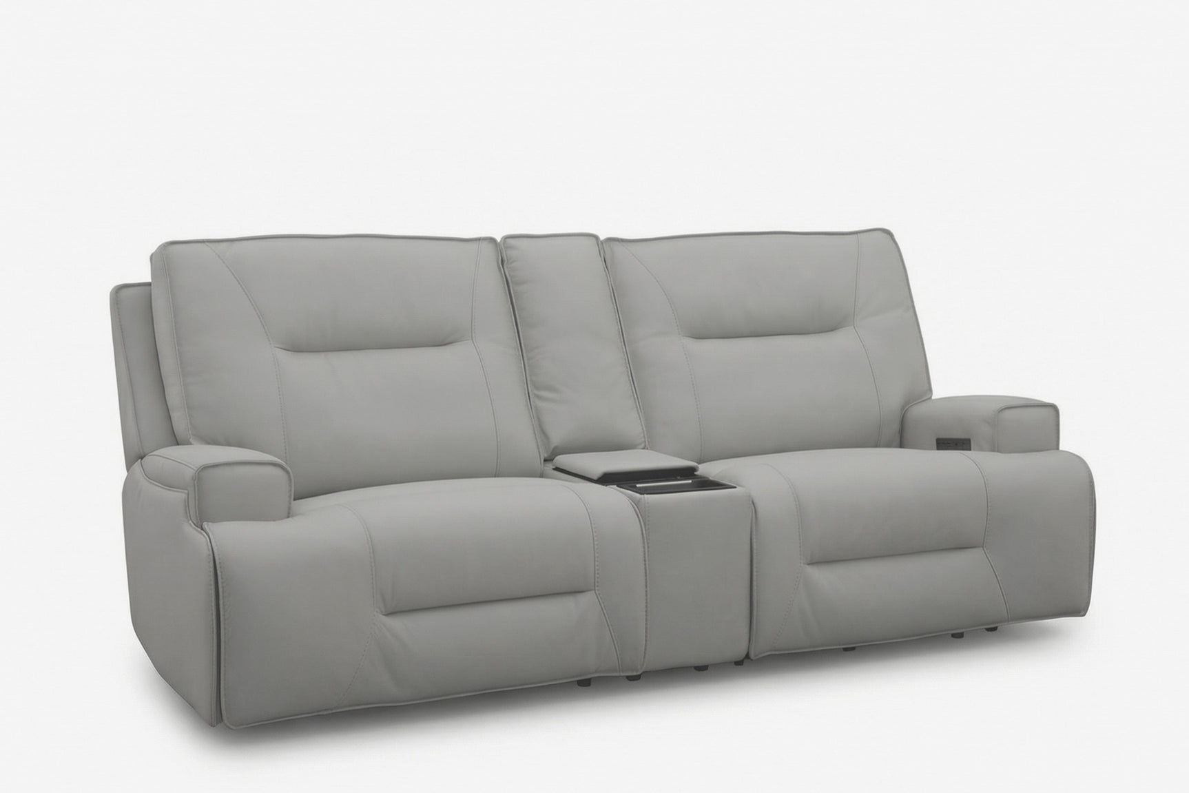 Atlas Fog 2-Piece Power Reclining Sofa Set