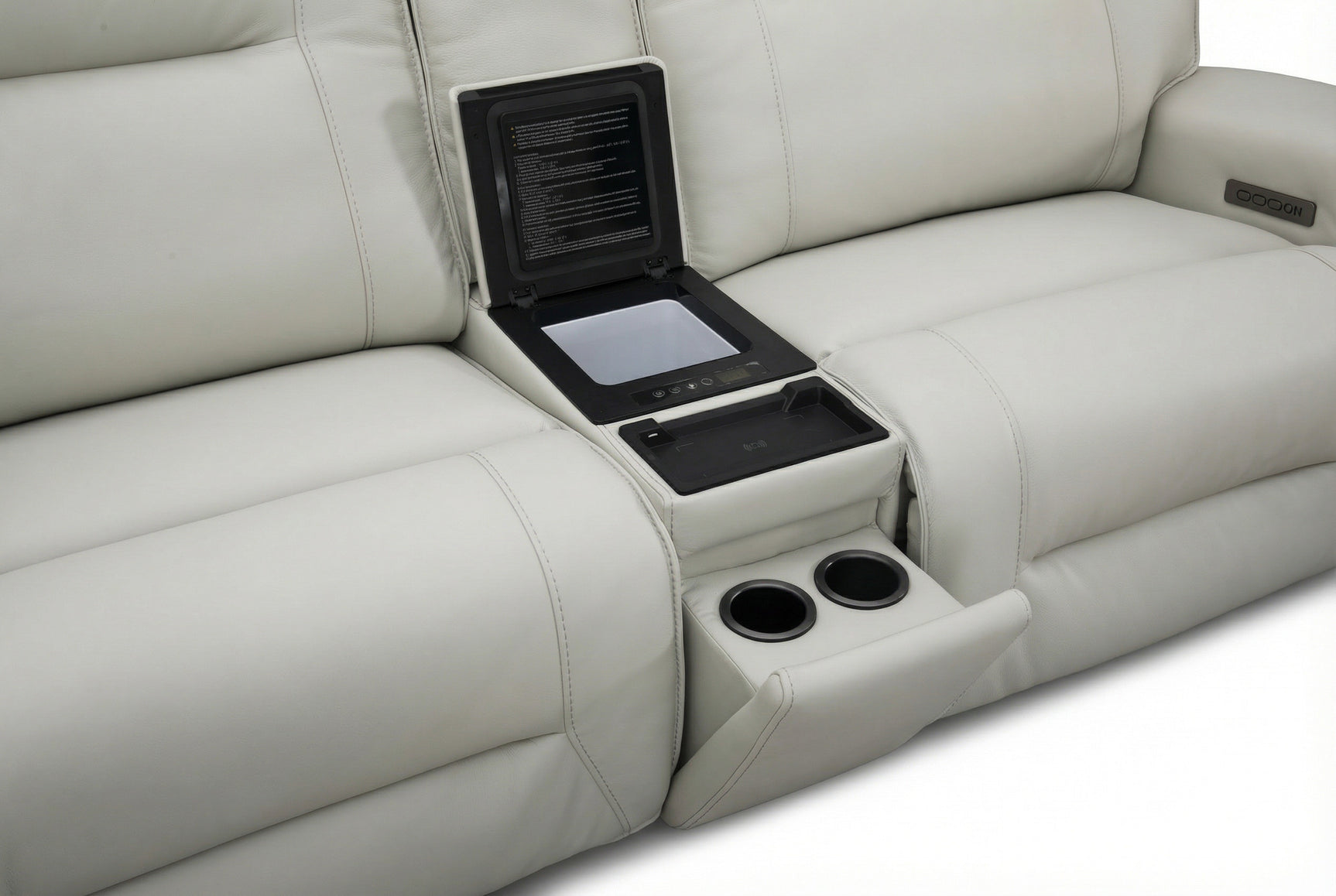 Atlas Fog 2-Piece Power Reclining Sofa Set