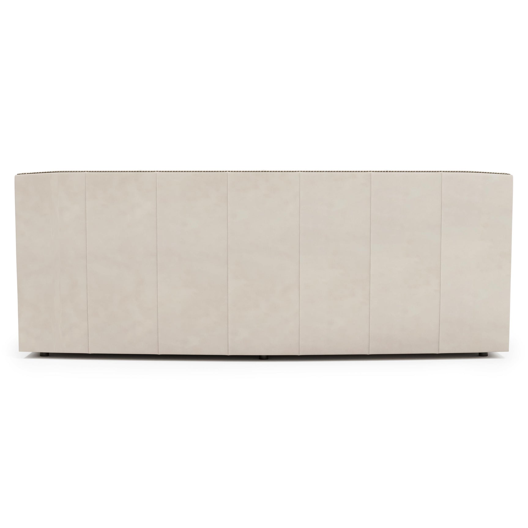 Candace White/Cream Sofa Without Pillows